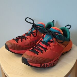 Merrell MTL MQM Hiking Sneakers In Tangerine/Mineral